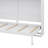 Full-Sized Wall/Murphy Bed Equipped With Overhead Storage Units
