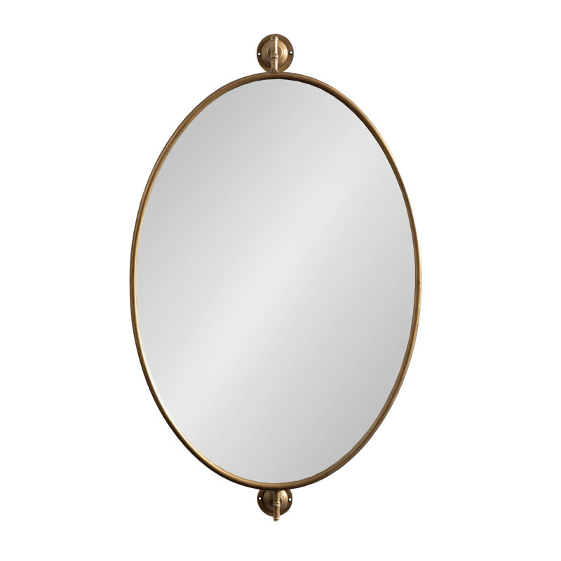 Darbridge Pivoting Oval Wall Mirror
