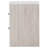 Brantford Coastal White 2-Drawer Nightstand-2054340422
