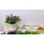 Fleurs artificielles multi-espèces réalistes pour l'extérieur et l'intérieur, 9 tiges-1827531613