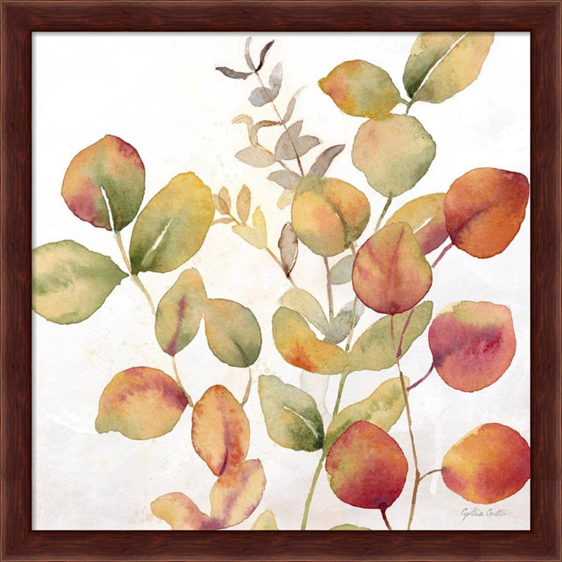 «Eucalyptus Leaves Spice» par Cynthia Coulter, art encadré (ensemble de 2)
