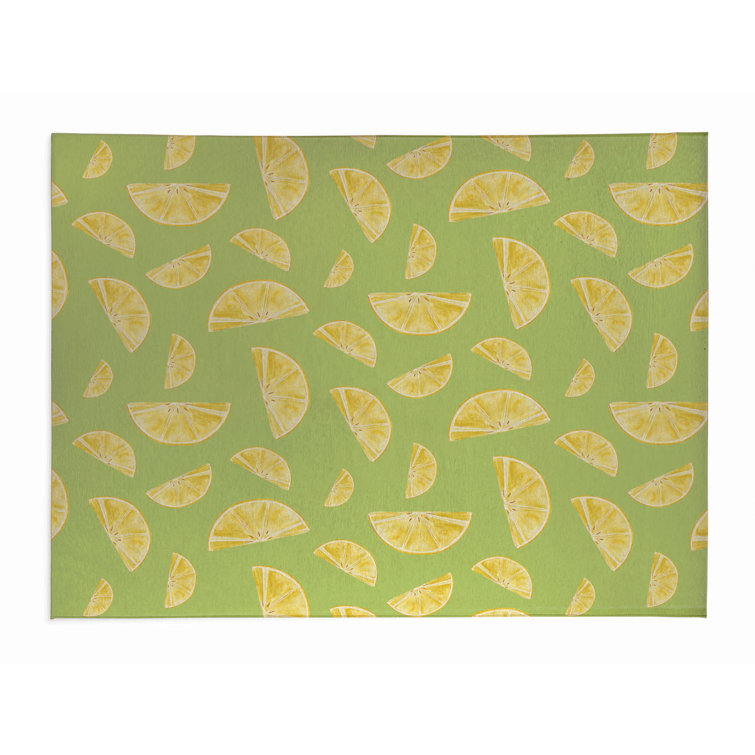 Summer Lemon Outdoor Rug