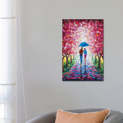 Spring I 1 Piece Wrapped Canvas Painting
