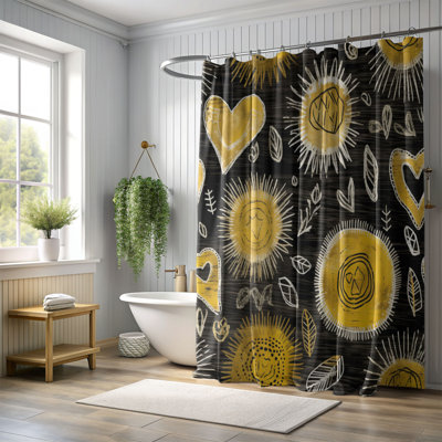 Rideau de douche Lavish Love - Premium