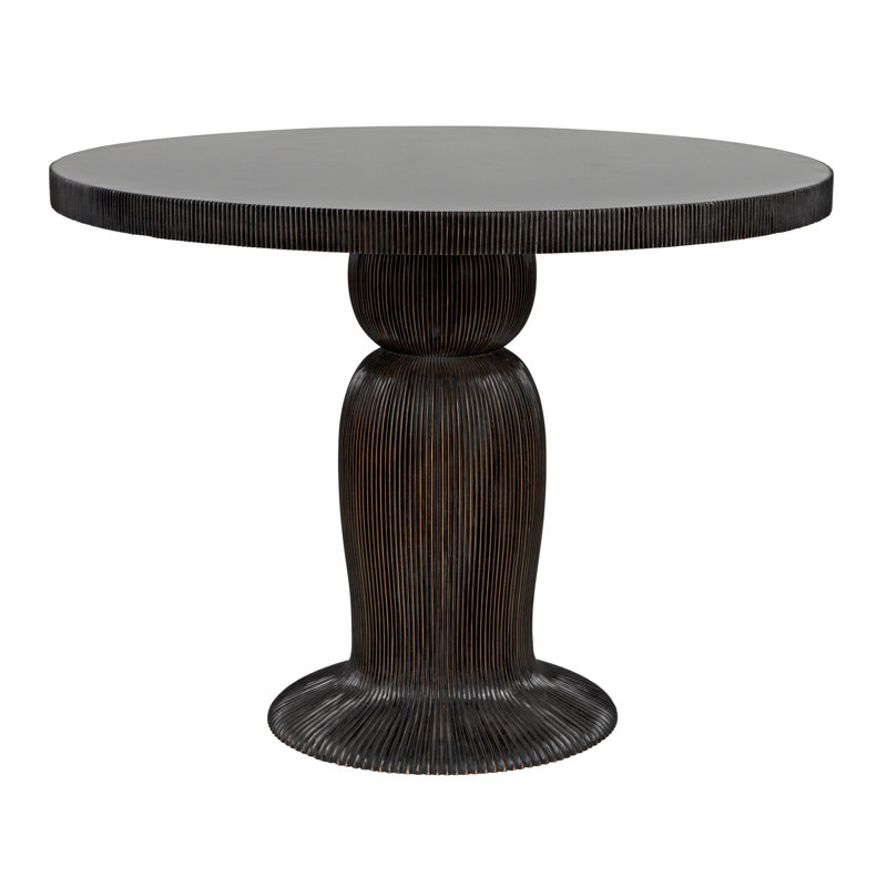 Portobello Round Mahogany Wood Dining Table