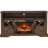 60 Inch Electric Fireplace  Entertainment Center With Door Sensor-Reclaimed Barnwood Color-199278361