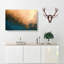 Airplane Chasing The Light In Abstract - Wrapped Canvas Print-55306501