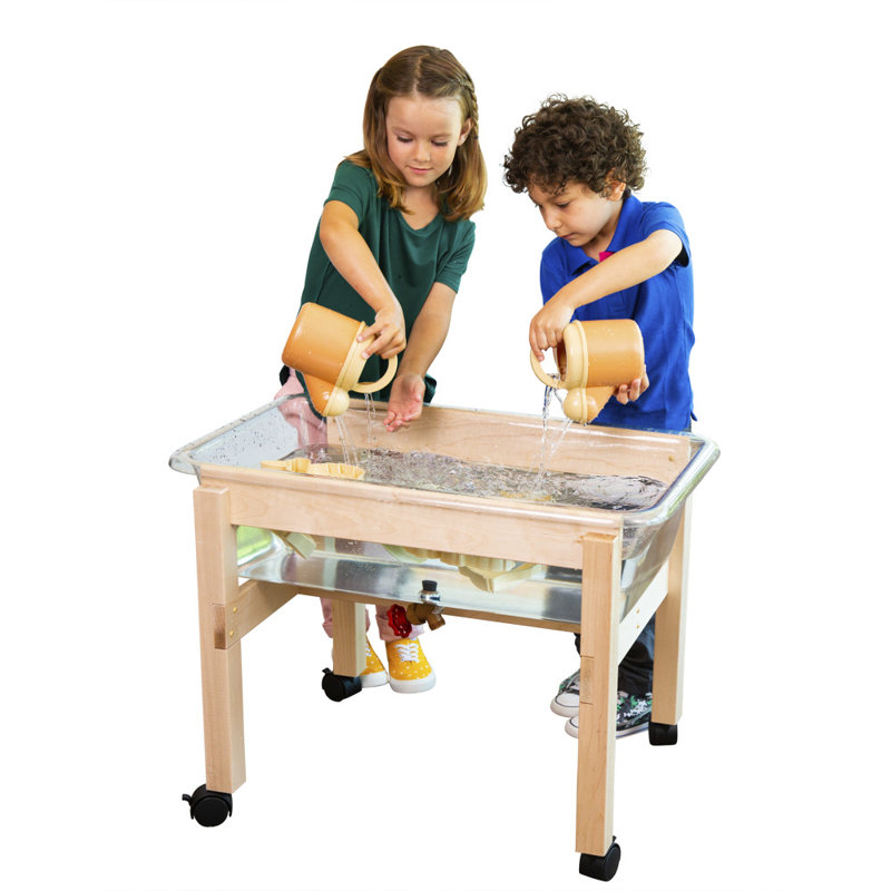 Mini table mobile sable et eau