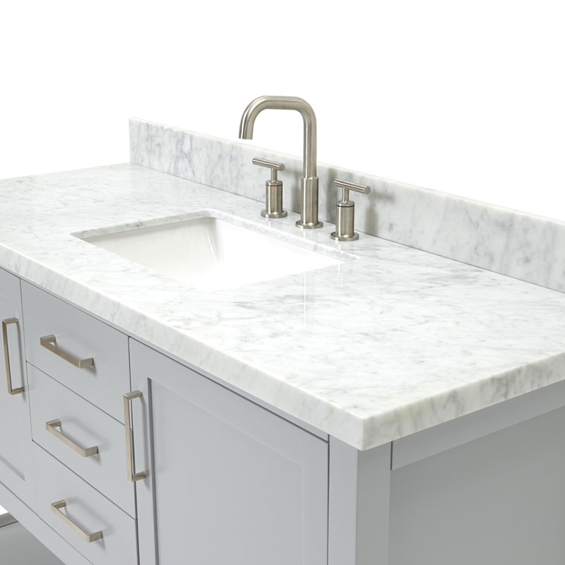 Bayhill 55'' W Single Vanity, Gray