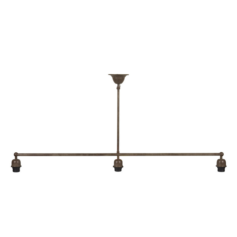 San Pablo 3 - Light Kitchen Island Pendant, Rusty
