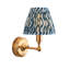 Burley LED Rechargeable and Ripple 16cm coral pink shade Wall Light-107103212