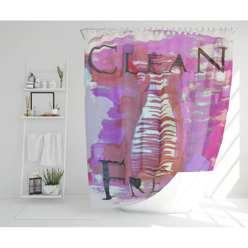 Dimitrija Polyester Shower Curtain Set