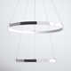 Saleigh 2 - Light Unique / Statement Geometric LED Chandelier