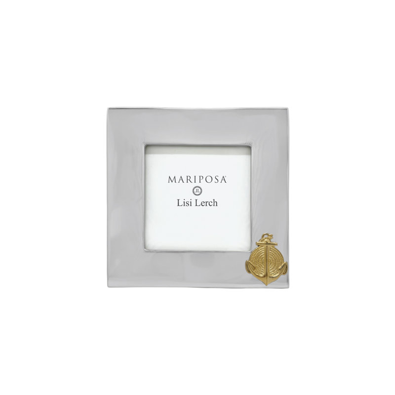 Cadre gravable ancre 4 x 4, 4" x 4"