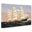 A Sailing Clipper Ship - Wrapped Canvas-55368171