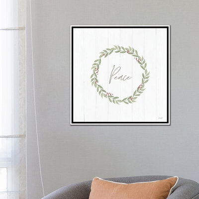 Couronne de la paix - reproduction d'art murale - toile encadrée