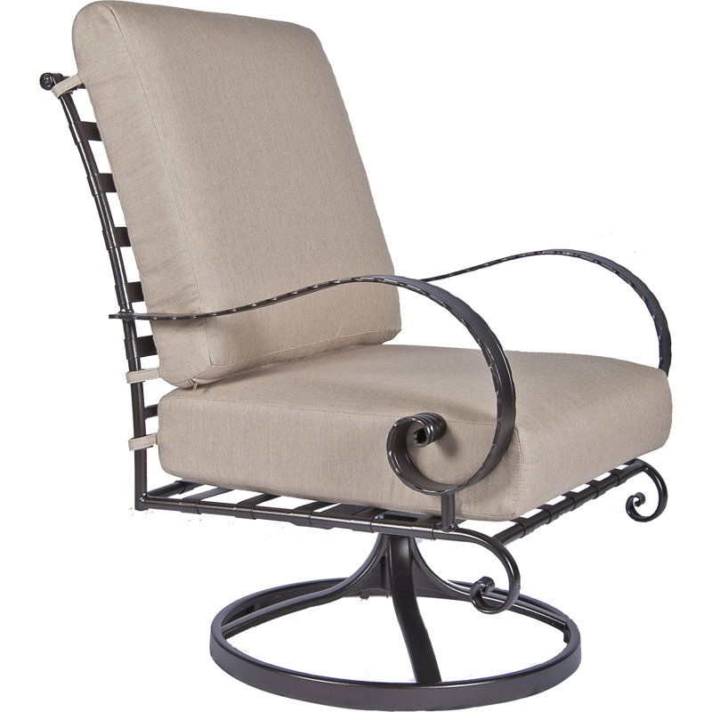 Classico Outdoor Rocker Chair, Graphite, Alcazar Redwood