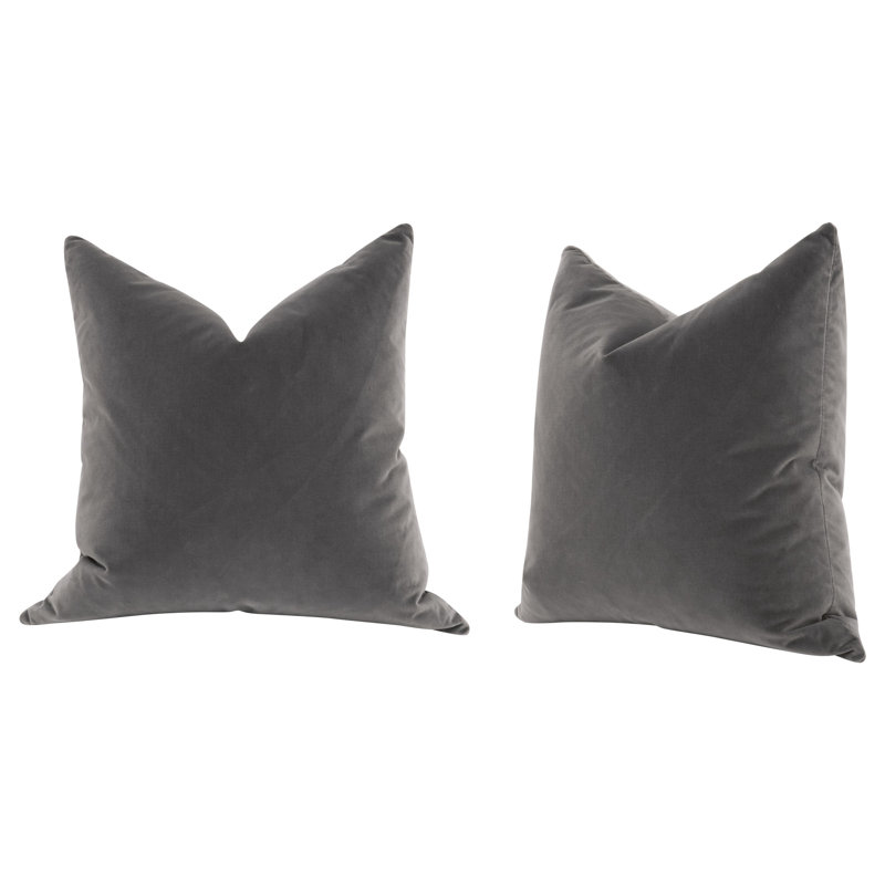 Kaidee Cotton Blend Euro Square Pillow Cover & Insert