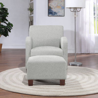 Fauteuil club avec repose-pieds 29,25 po Kaelan