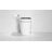 MEDUNJESS 1.28 Gallons GPF Upgraded Smart Toilet With Auto Lid, Heated Seat, Night Light, Auto Flushing