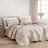 Wonderful Floral Quilt Set 3 Piece, Cotton Blend Bedding-100% Cotton Front-839710110-846220026