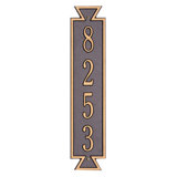 Exeter 4-Line Wall Address Plaque