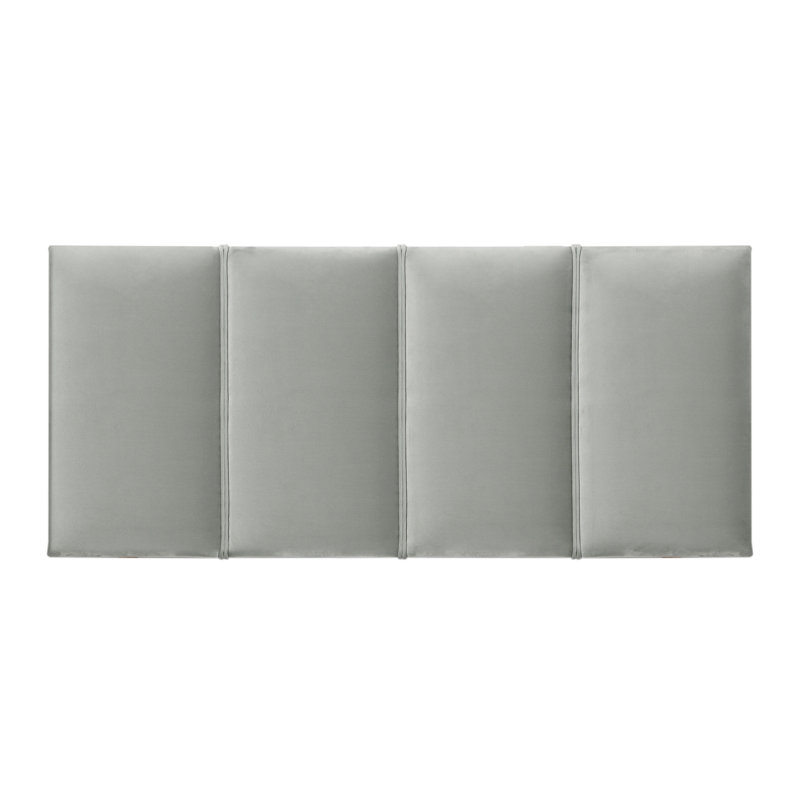 Ealing Upholstered Headboard, Double (4'6), Plush Sage, Velvet
