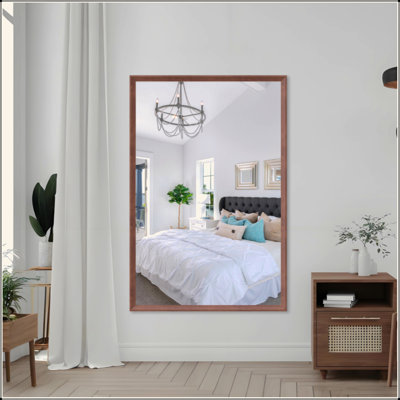 Miroir de salle de bain rectangulaire surdimensionné moderne pour salle de bain