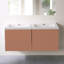 Meuble-lavabo flottant à double cuve-944914406