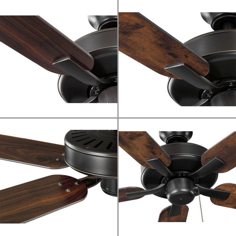 AirPro 52 " Ceiling Fan, Antique Bronze