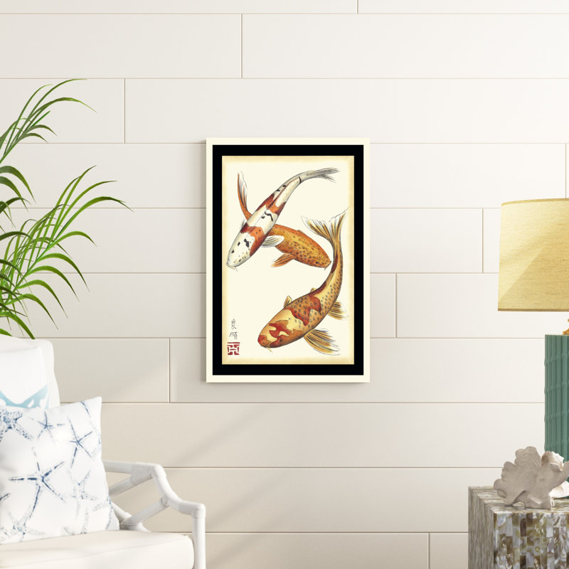 Koi poisson I, H 30 po x l 20 po x P 1 po