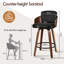 ALFORDSON 2x Swivel Bar Stools Alice Kitchen Dining Chair
