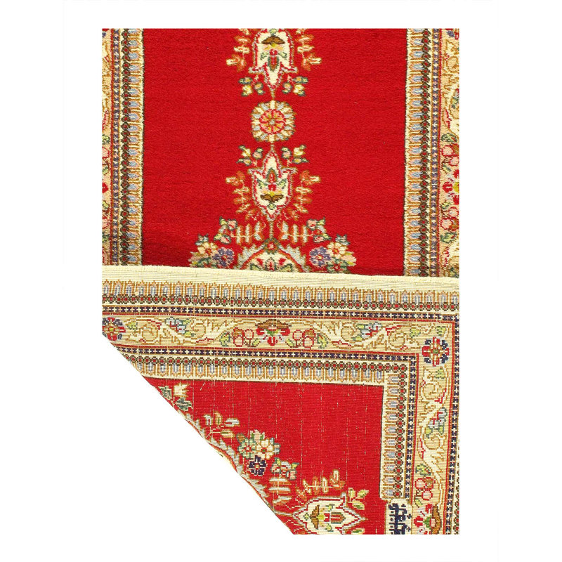 Oriental Area Rug in Red