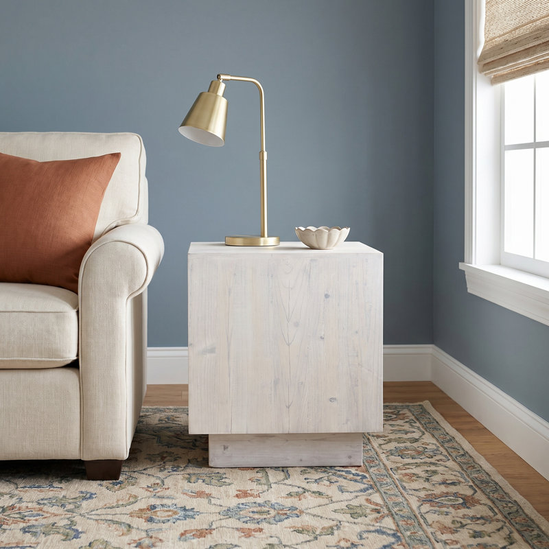 Neptunia Solid Wood End Table