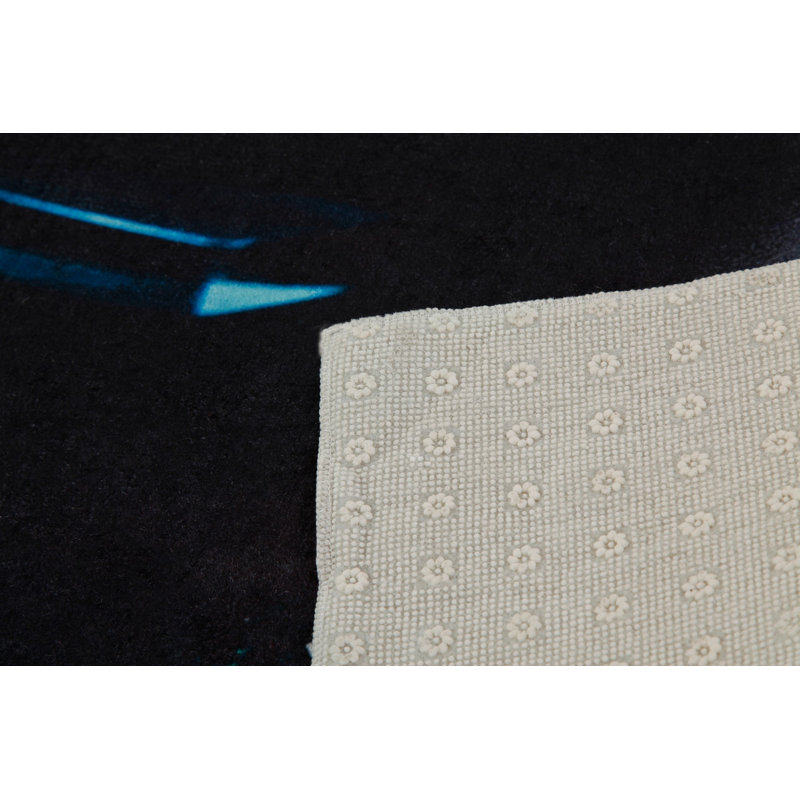 Premium Woven Carpet, 2.6 x 4.0 Feet | 100% Polyester, Antibacterial, Non-Slip Underside | 3D Digital Printing, Machine Washable, Pile Height: 0.04 in | Ideal for Living Room, Bedroom, and Home Decor