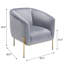 Velvet Barrel Chair