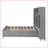 Ethil 4 Drawers Bookcase Platform Bed-1035593825-1047717054