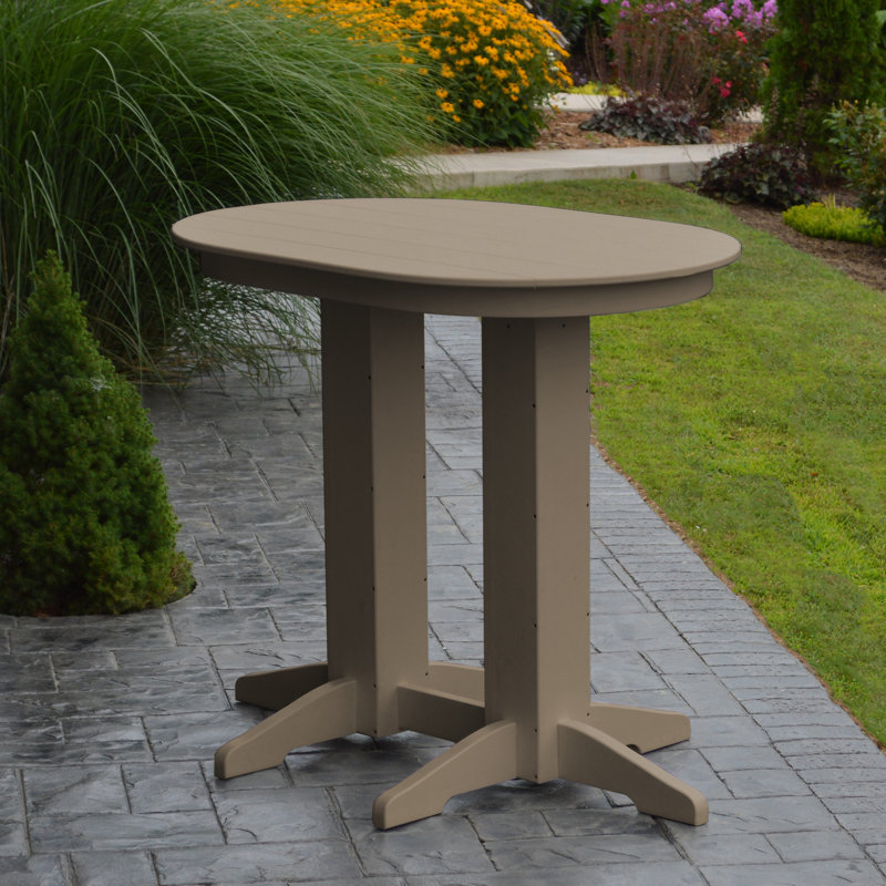 Table de bar Nettie, Bois patiné