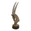 Rhys ORYX HEAD 53cm Carved Wood Effect