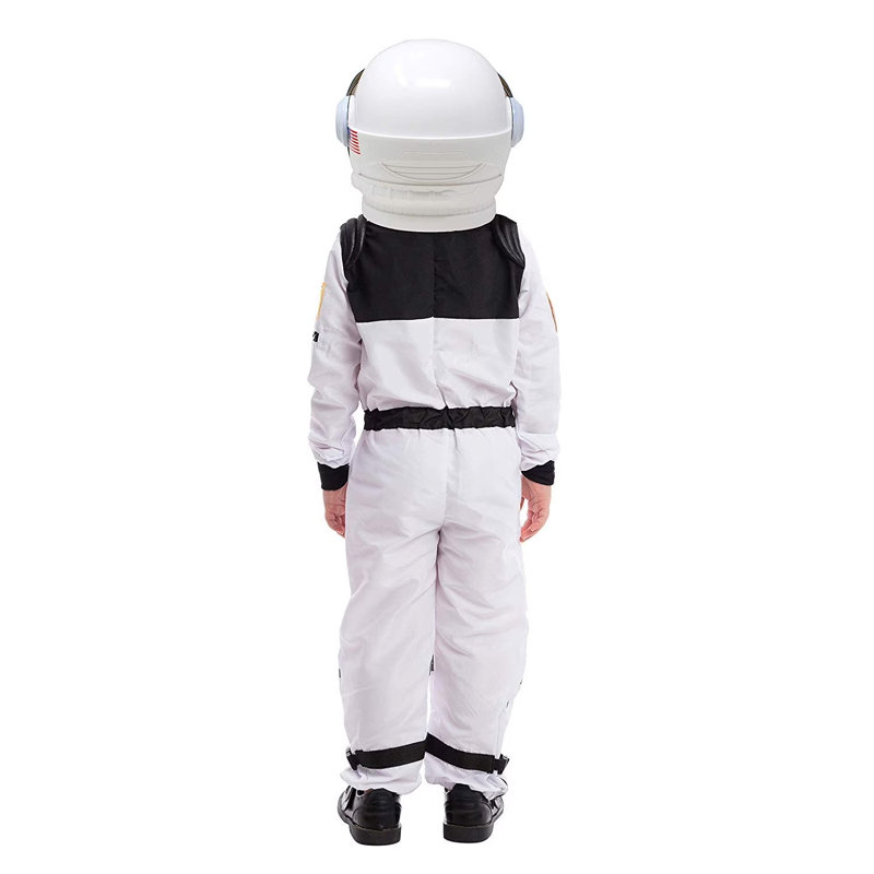 Déguisement d'astronaute avec casque, combinaison spatiale pour tout-petit M, M
