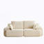 Canapé moderne en mousse à mémoire de forme compressée, grand canapé modulaire à 2 places pour le salon, canapé modulaire Cloud pour animaux de compagnie, tissu en velours côtelé, causeuse très profonde, sans assemblage avec coussins-1987325175