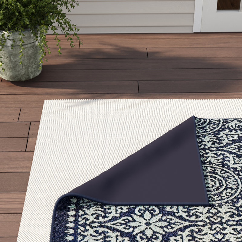 Gillam 0.11'' Thick Non Slip Rug Pad, Rectangle 8' x 10'