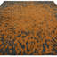 Alaisdair Splash Abstract Orange Black Area Rug-1616989196