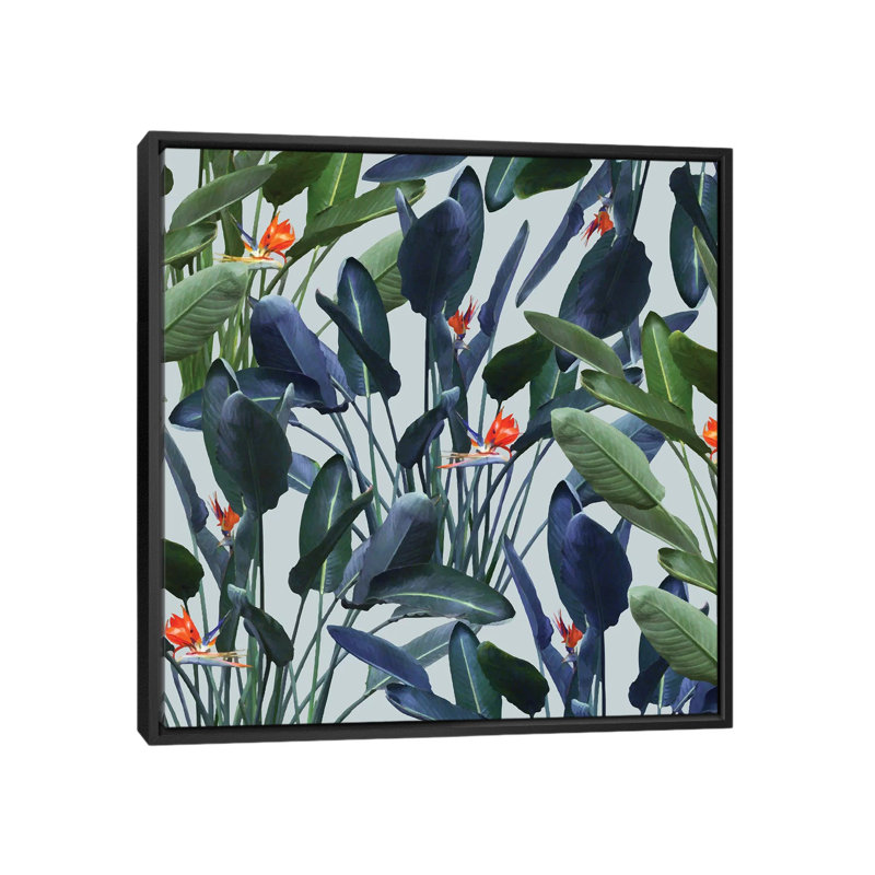 « optical zen », impression sur toile, H 26 po x l 26 po x P 1,5 po, Toile avec cadre flottant noir, Pas de tapis