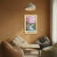 Paysage et nature Cherry Blossoms Stream Bridge Mountains Scène paisible harmonie de la nature-323643795