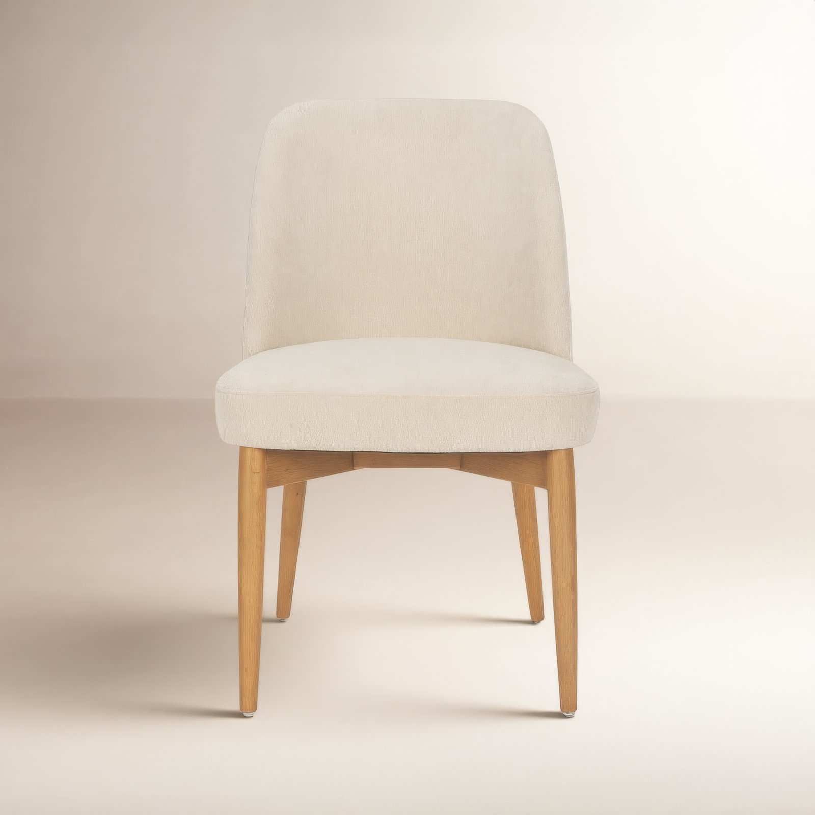 Bacco Dining Chair, Beige/Natural