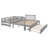 Twin Over Full Convertible Bunk Bed With Storage Stairs And Trundle-267486698