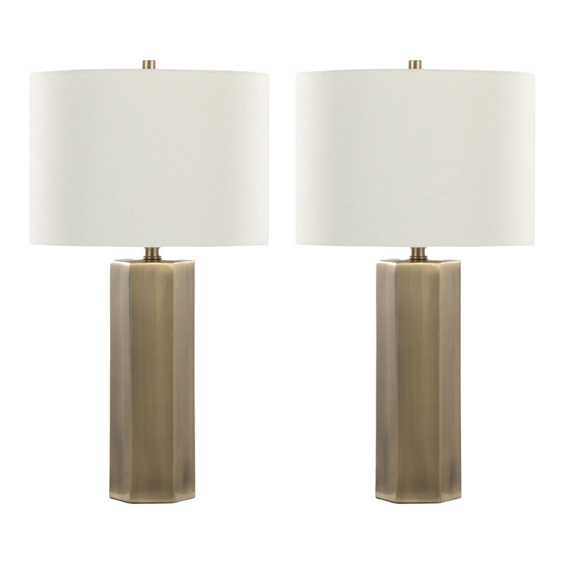 Kili 26" Metal Table Lamp - Set of 2