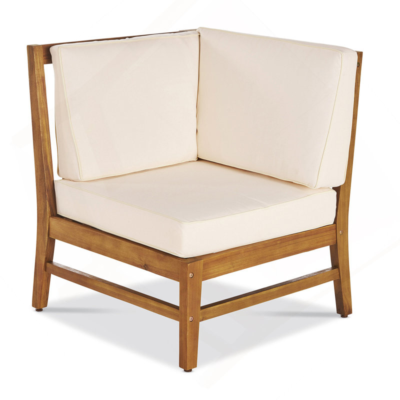 CORNER CHAIR, CREAM