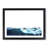 Surfer Riding the Wave in Abstract - Picture Frame Graphic Art Print-55724705-55724710